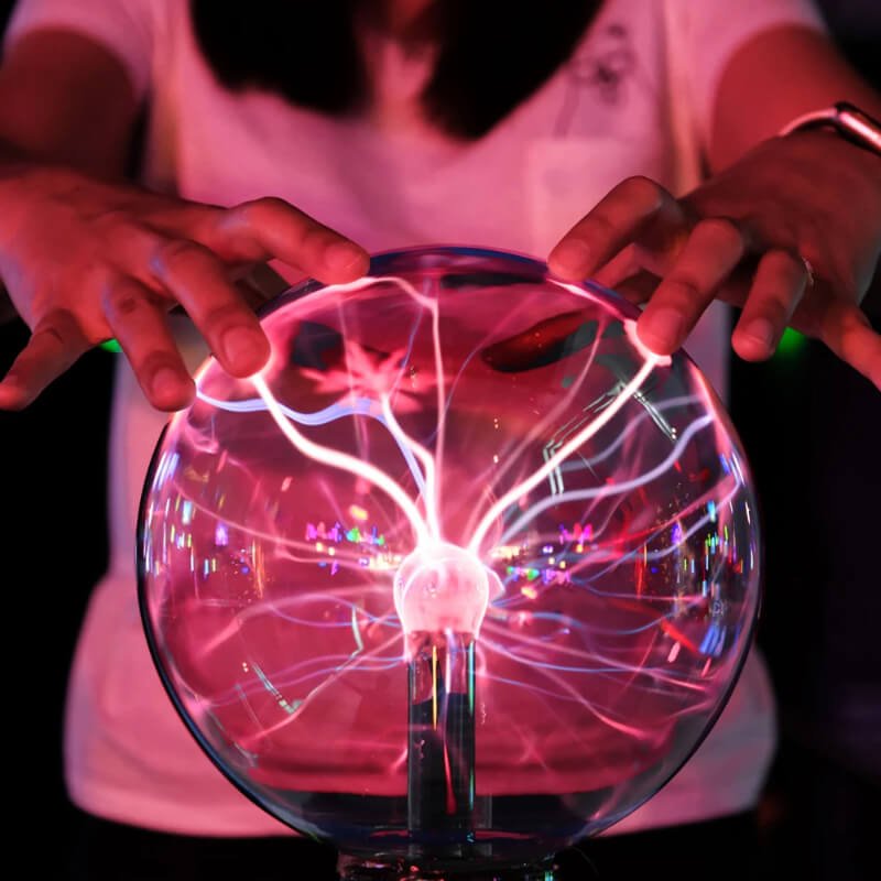 Klaasist välguga maagiline plasmalamp – füüsikakatse isegi 20 cm Užsisakykite Trendai.lt
